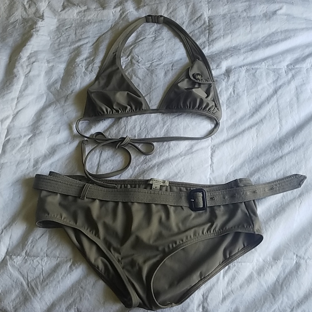 Burberry Trench Coat Inspired Bikini